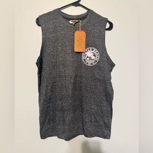 Gray Myrtle Beach Sleeveless Tank Top